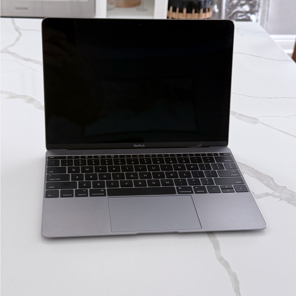 Apple MacBook 12" A1534 M3-7Y32 1.1GHz 256GB SSD 8GB RAM Gray (Read Description) - Picture 3 of 4